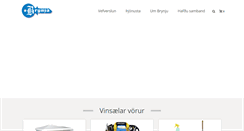 Desktop Screenshot of brynja.is